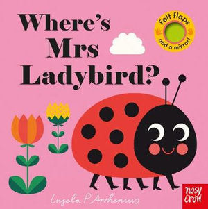 FELT FLAP BOOK - WHERE'S MRS LADYBIRD?